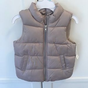 Toddlers puffer best NWT